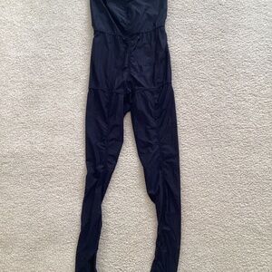 Ann Demeulemeester La Fille d’O strapless body suit black size 38